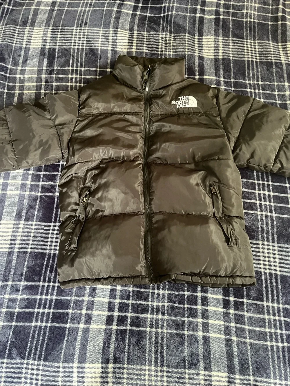Black The North Face puffer coat, men’s Medium